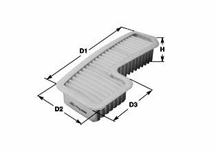 CLEAN FILTERS Воздушный фильтр MA3010